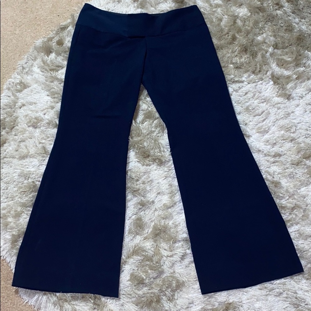 ALVIN VALLEY Boot Leg Blue Marine Pants